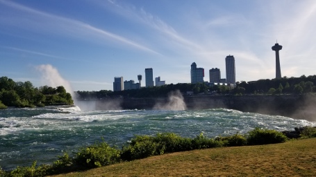 The view from the American falls. For real?