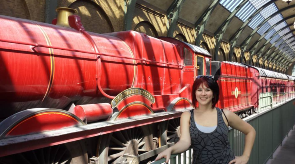 Visiting the Hogwarts Express in Orlando, 2014